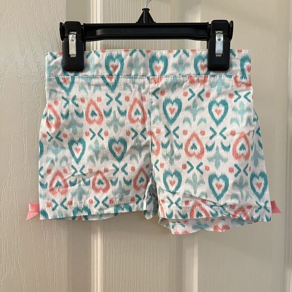 Nannette Applique Mermaid Top and Heart Shorts 2-PC Set Girls Size 4T - Picture 8 of 12